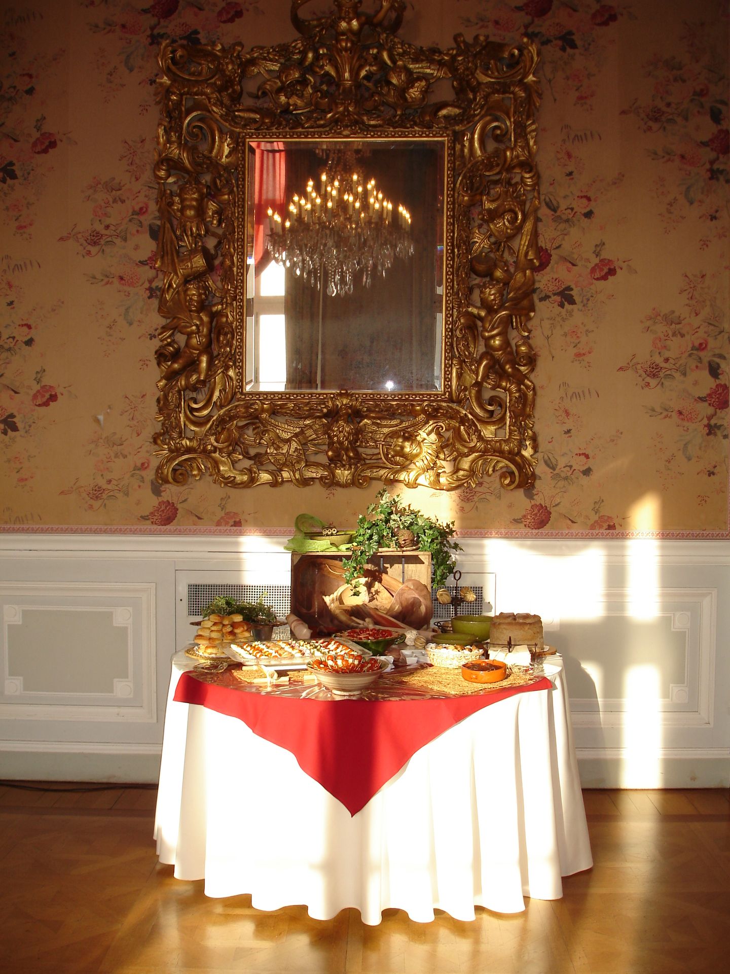 Anniversaire ou baptême avec buffet traiteur
